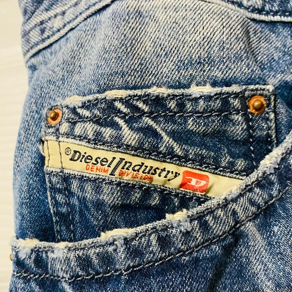 SOLD Men’s Y2K Vintage Diesel Thavar Skinny Slim Jeans Size 38X31 - Picture 11 of 11